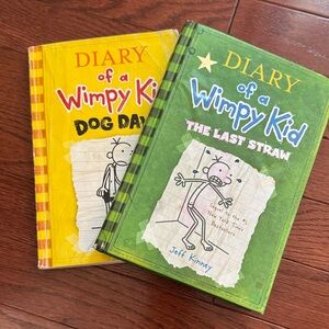 Diary of a Wimpy Kid Book Set - Yellow and Green